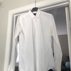 Topman Men’s stretch skinny fit dress shirt